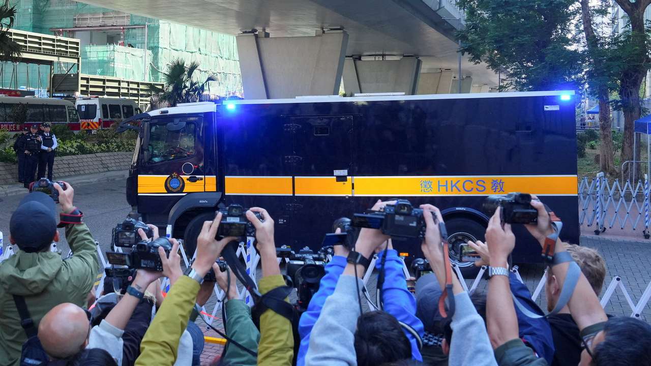 Verdict in the national security collusion trial of Jimmy Lai, founder of the now-defunct pro-democracy newspaper Apple Daily, in Hong Kong