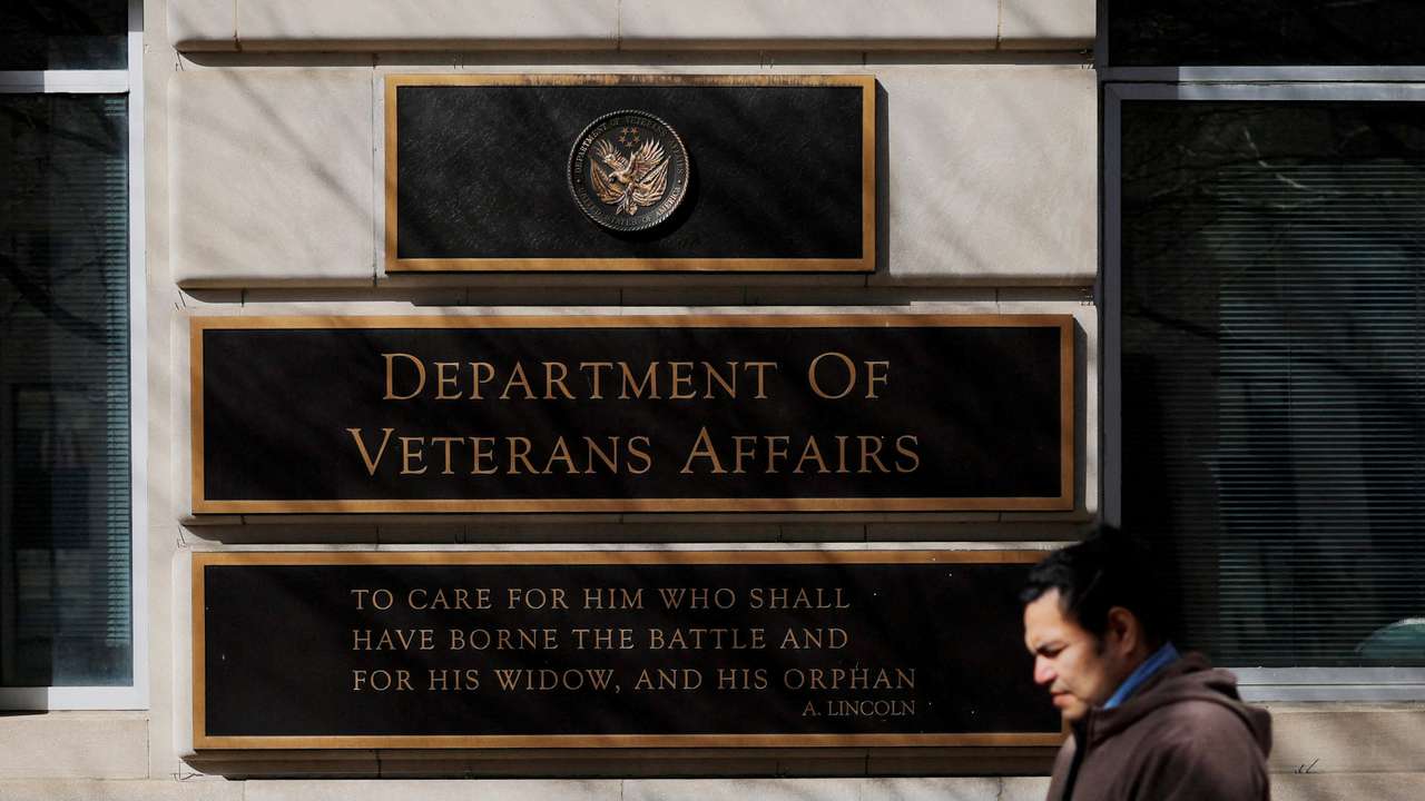 FILE PHOTO: Department of Veterans Affairs headquarters in Washington