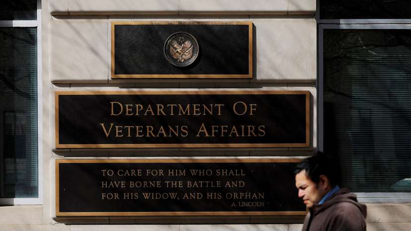 FILE PHOTO: Department of Veterans Affairs headquarters in Washington
