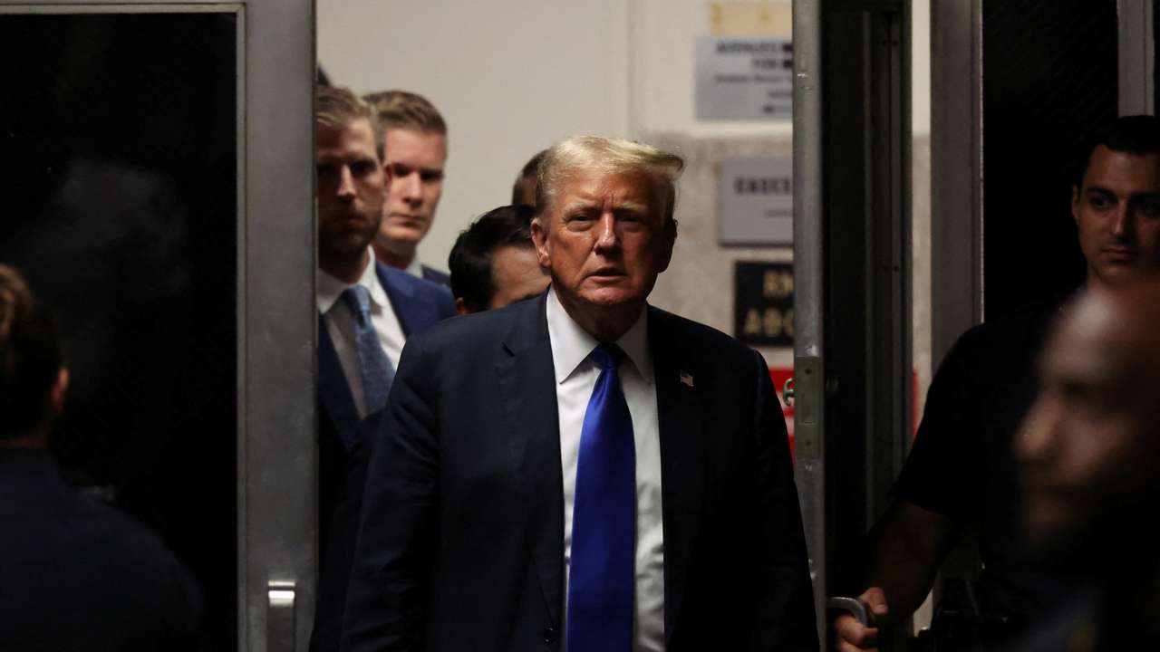 Former U.S. President Trump's criminal trial on charges of falsifying business records continues in New York