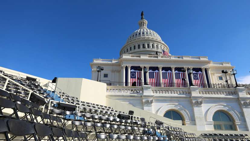 Trump's inauguration moved indoors due to dangerously cold temperatures expected on Monday, in Washington