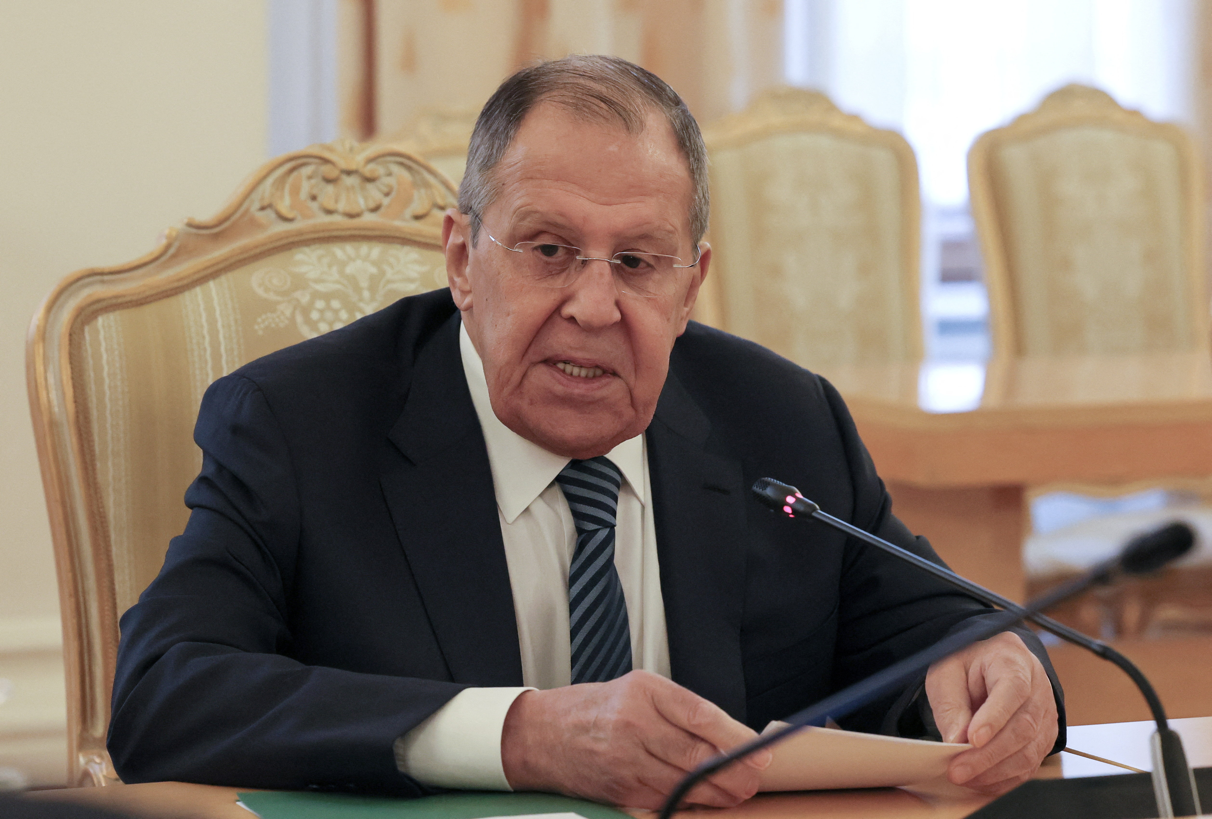 Russian Foreign Minister Lavrov hosts Namibian counterpart Ashipala-Musavyi for talks in Moscow