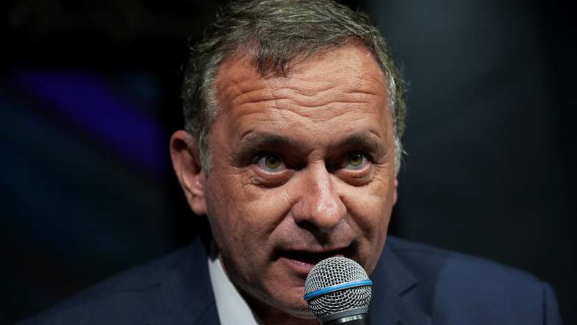 Uruguay's centre-right presidential candidate Delgado closes his campaign rally