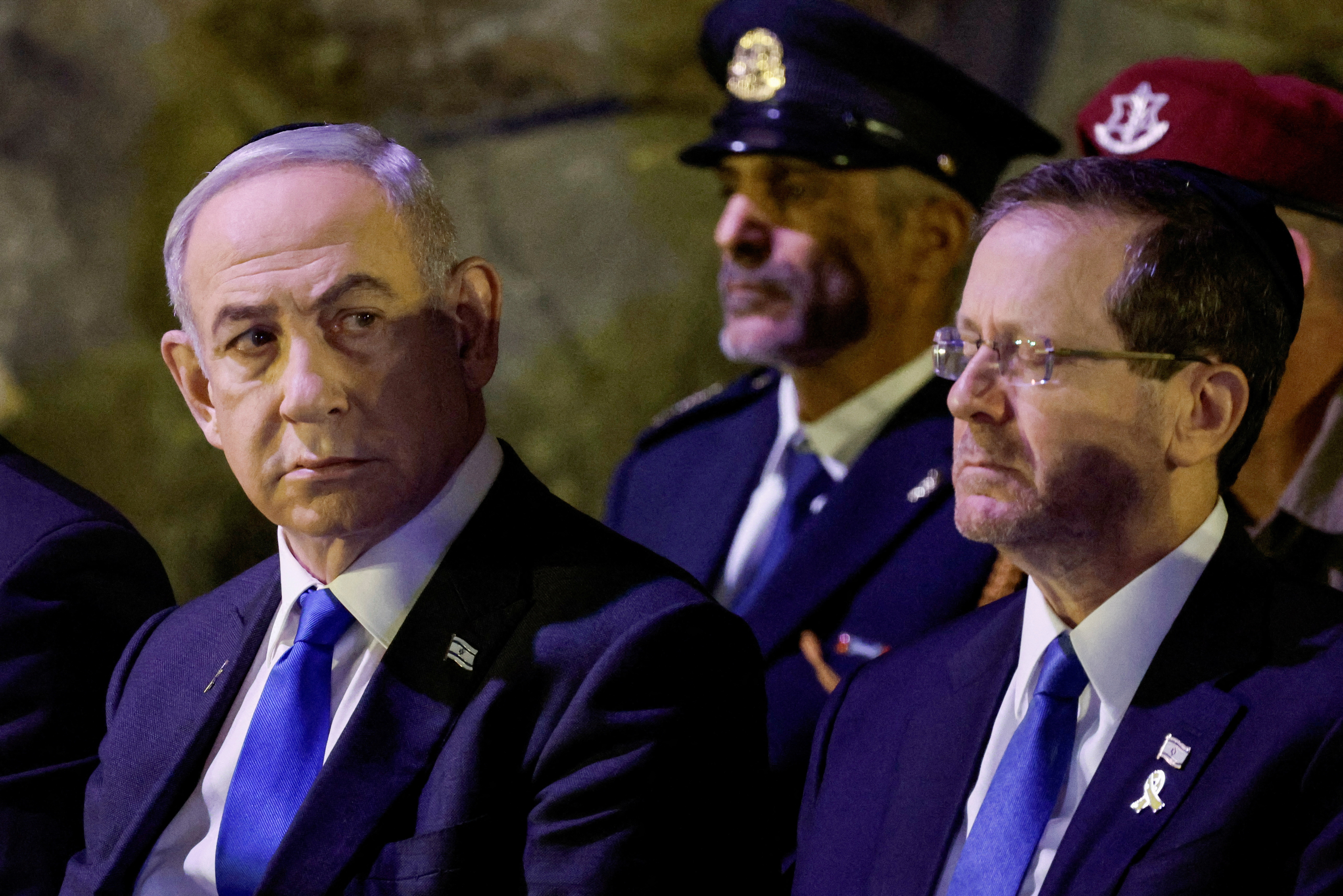 FILE PHOTO: Ceremony to mark Israel's national Holocaust Remembrance Day, in Jerusalem