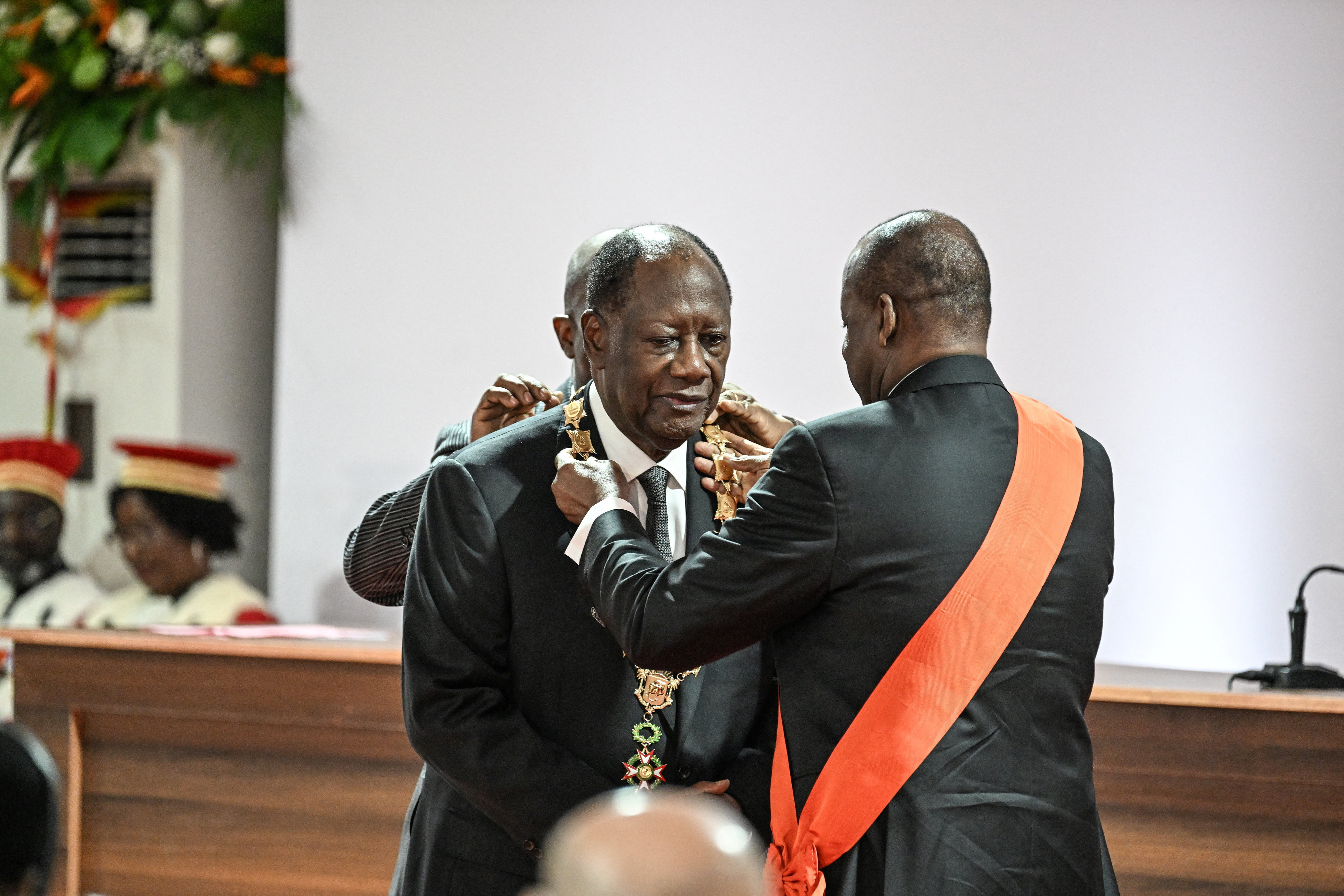 Ivory Coast Ouattara inauguration ceremony