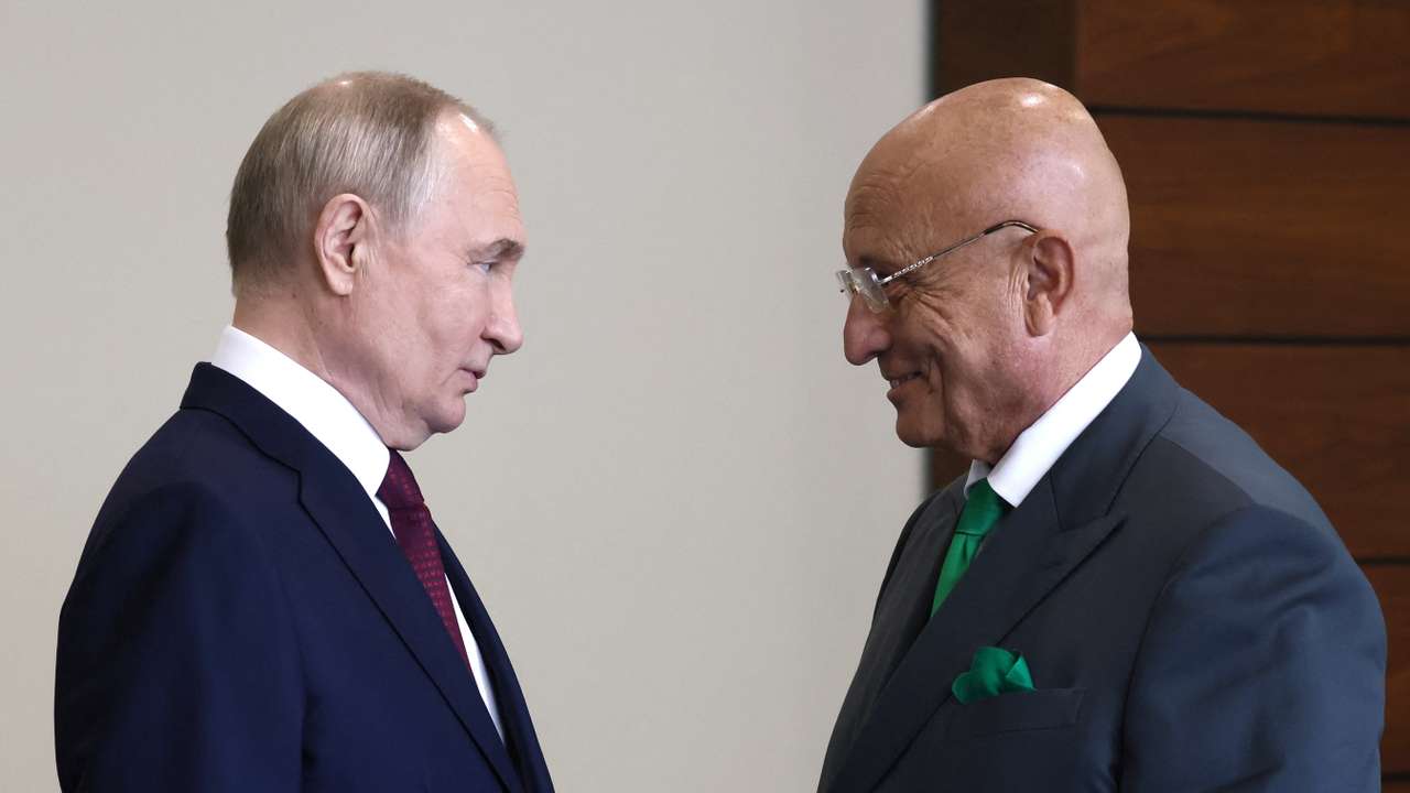 Russian President Putin attends St. Petersburg International Economic Forum