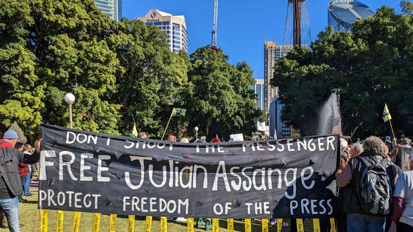 FILE PHOTO: Julian Assange's supporters say campaign for release on 'cusp of success'