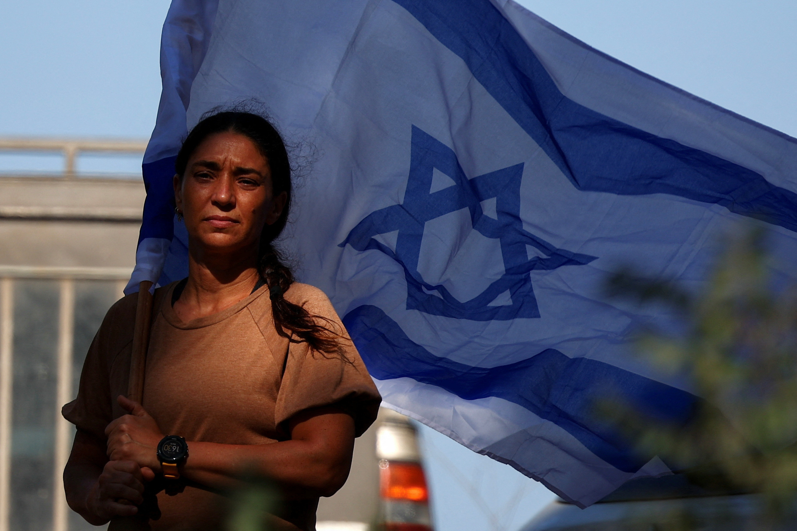Funeral of Israeli soldier Sergeant Maayan Baruch Pearlstein, in Misgav