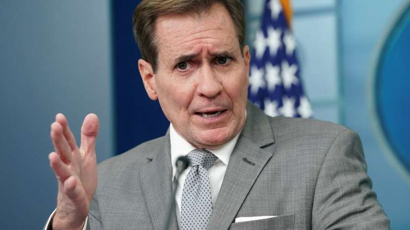 Press briefing at the White House in Washington