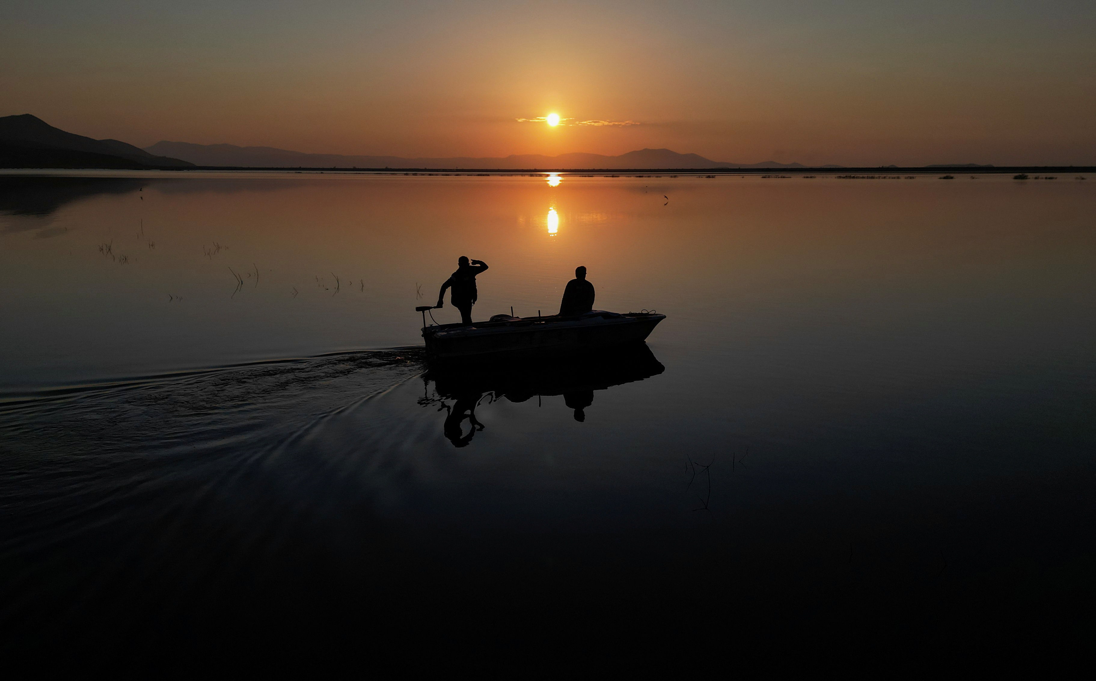 Flooded Greek lake a warning to European farmers battling climate change