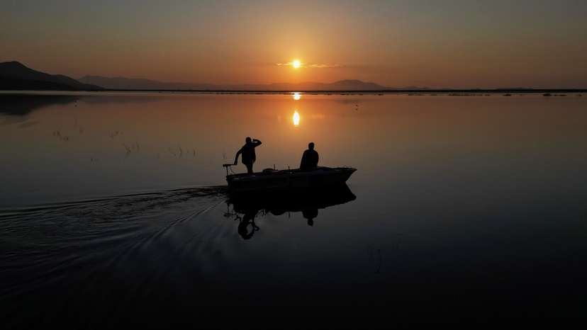 Flooded Greek lake a warning to European farmers battling climate change
