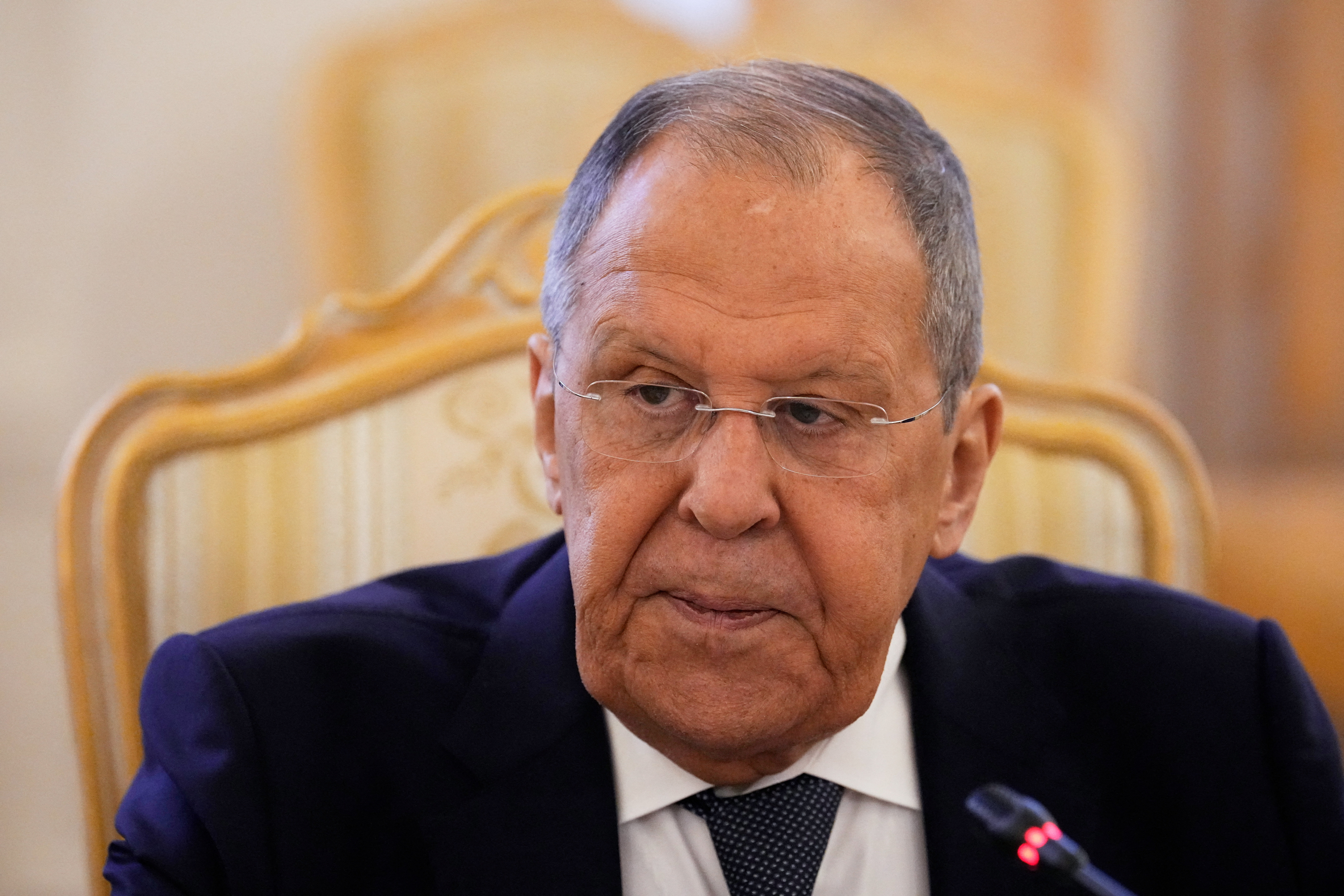 Russia's Foreign Minister Sergei Lavrov meets with India's Foreign Minister Subrahmanyam Jaishankar in Moscow