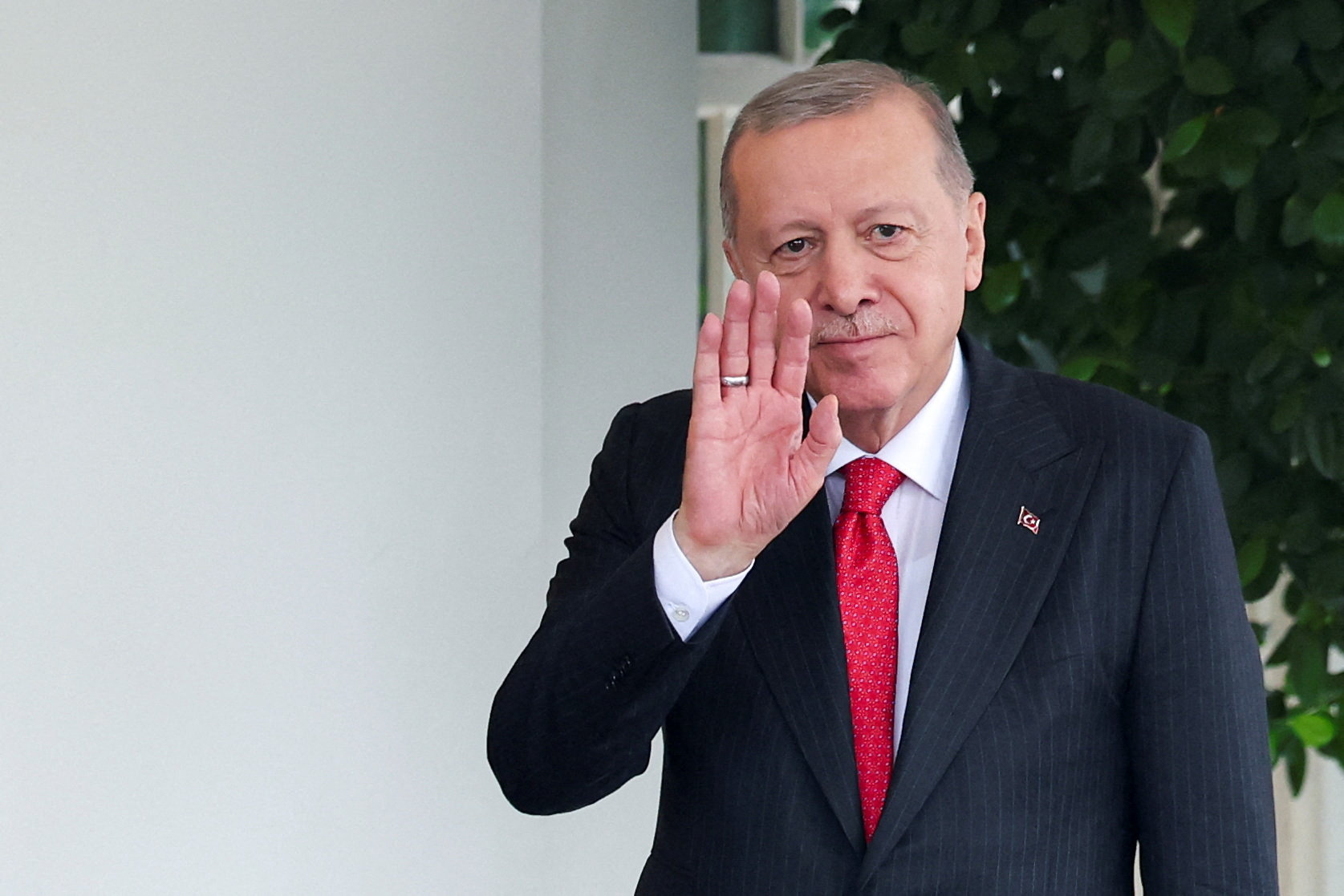 Turkey's President Erdogan visits White House, in Washington