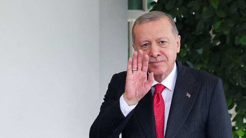 Turkey's President Erdogan visits White House, in Washington