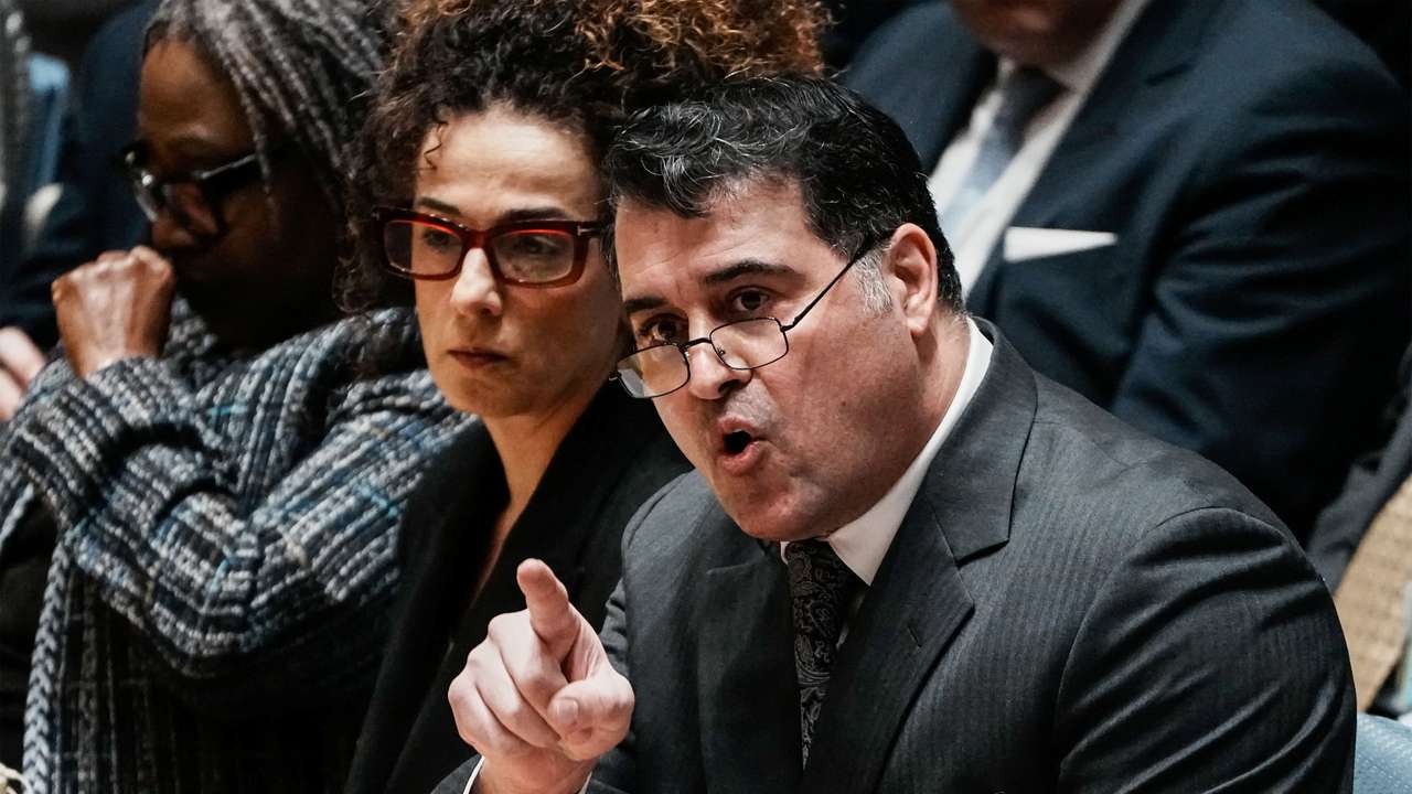 Members of the UN Security Council meet on Iran at the request of the United States at U.N. headquarters in New York