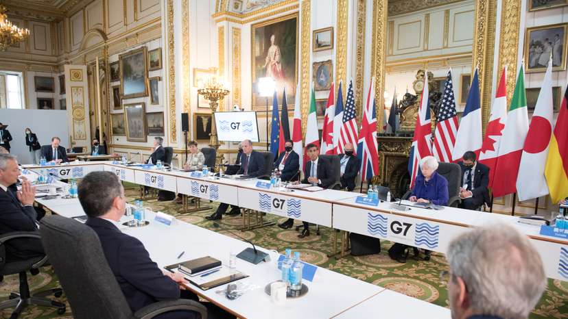 G7 Finance Ministers meeting in London