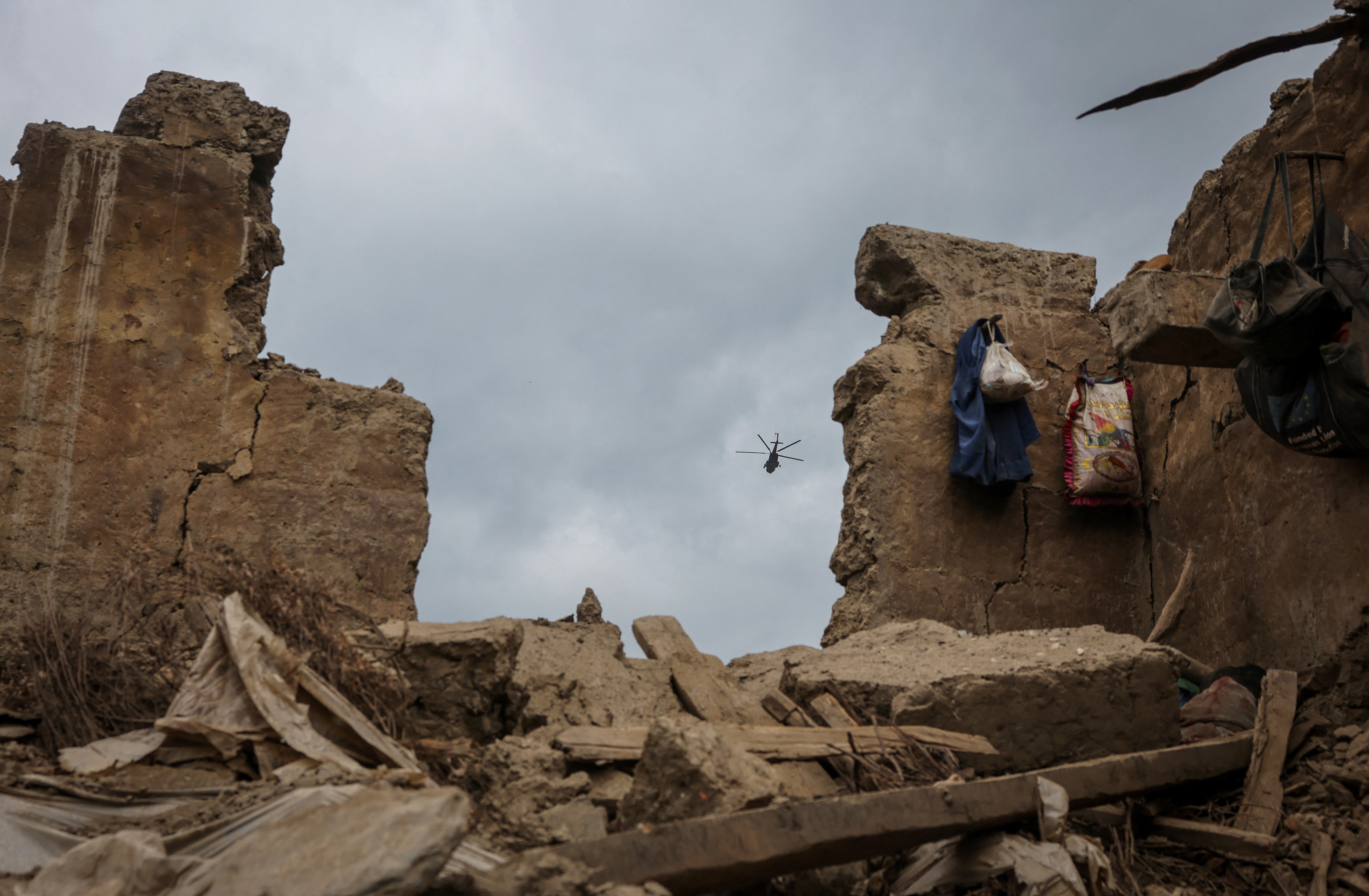 Aftermath of deadly magnitude-6 earthquake in Afghanistan