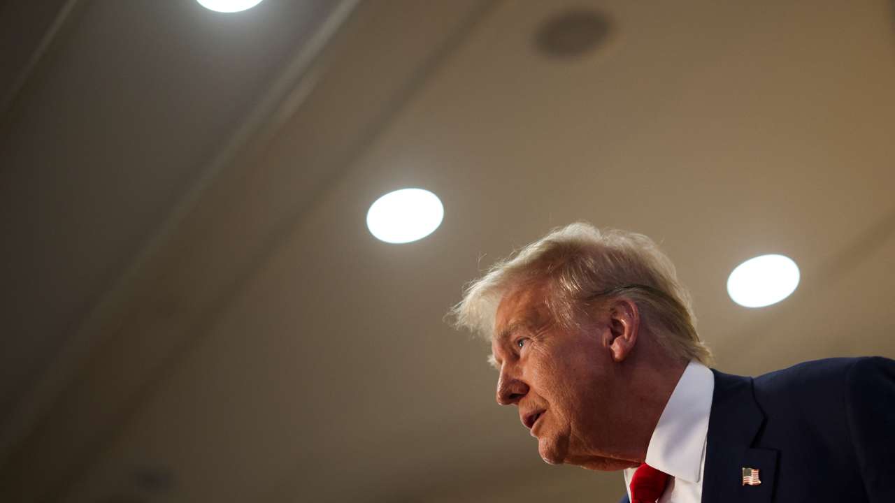 Republican presidential nominee and former U.S. President Trump visits Florida