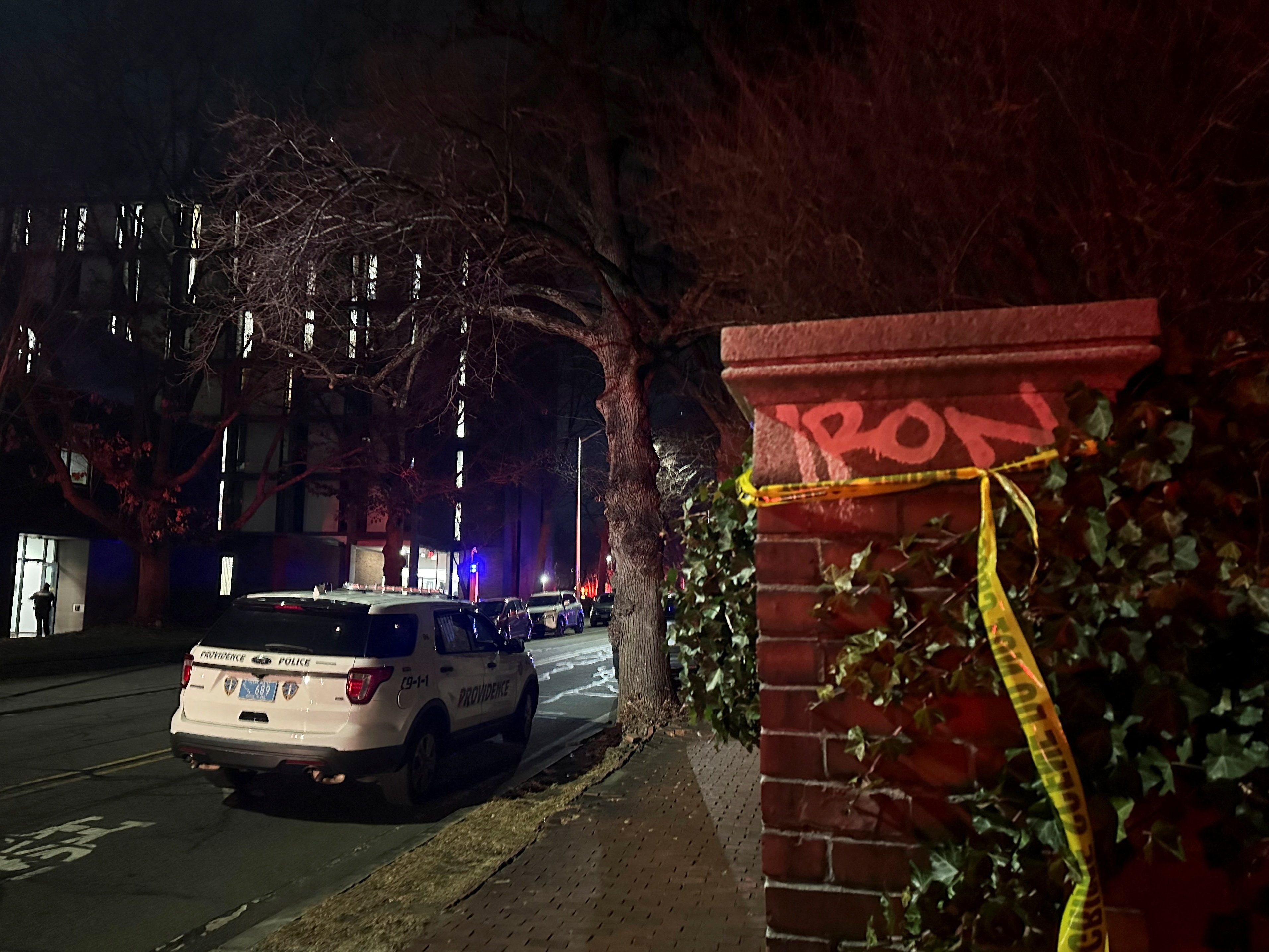 Shooting incident at Brown University, in Providence