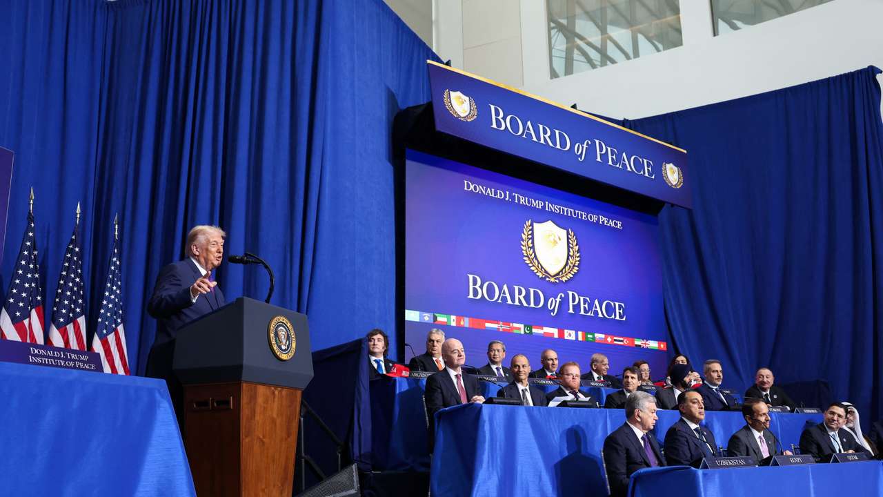Inaugural meeting of the Board of Peace, in Washington
