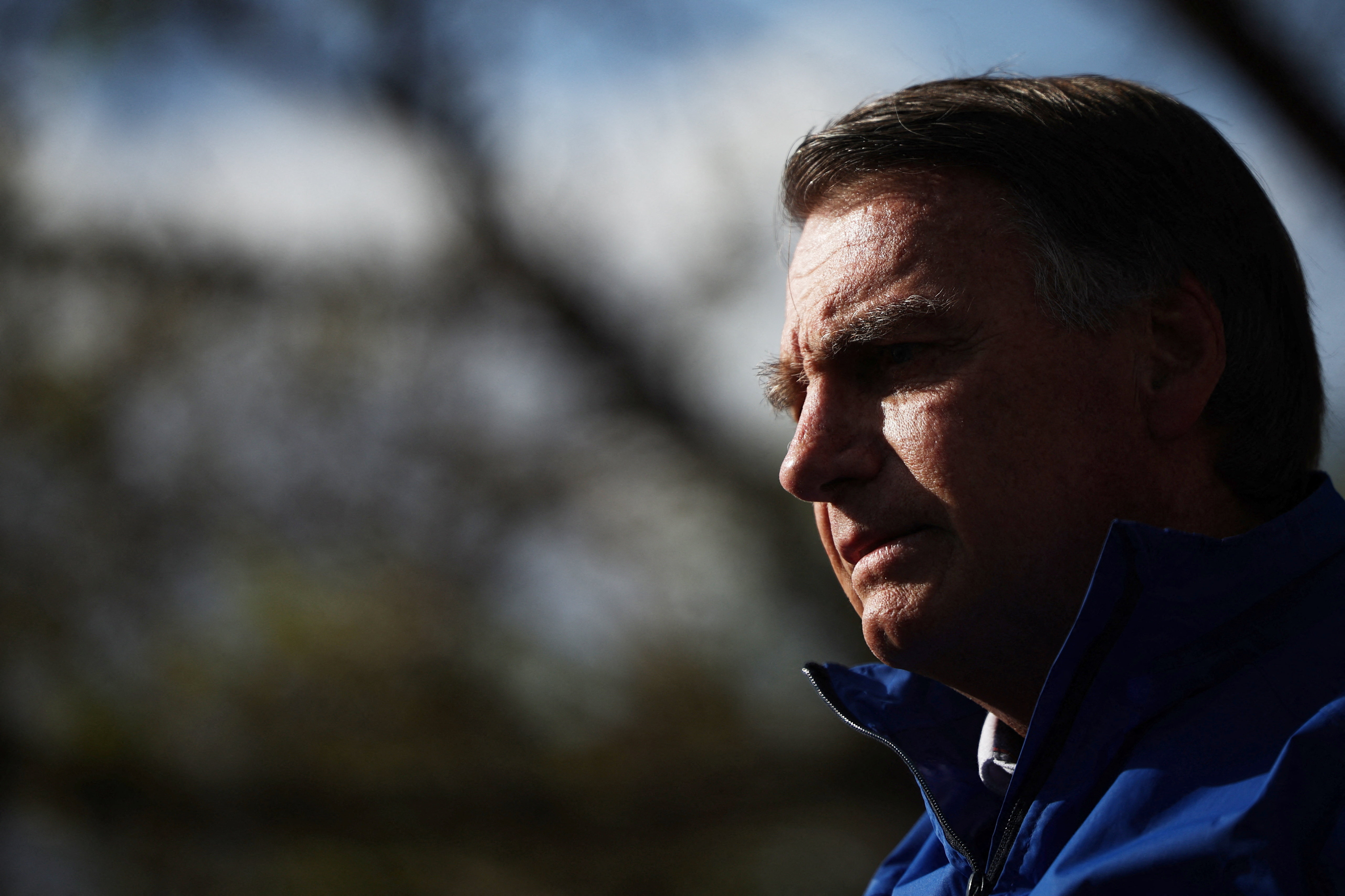 Former Brazil&#x27;s President Bolsonaro visits the Capital Moto Week in Brasilia