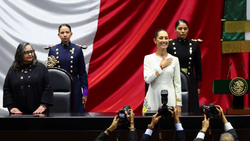 Claudia Sheinbaum takes office as Mexican president