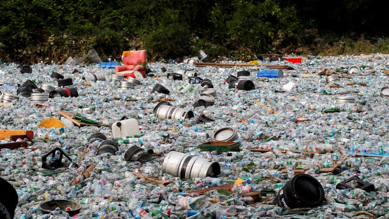 FILE PHOTO: Trash is pictured following heavy rainfalls in Bad Neuenahr-Ahrweiler