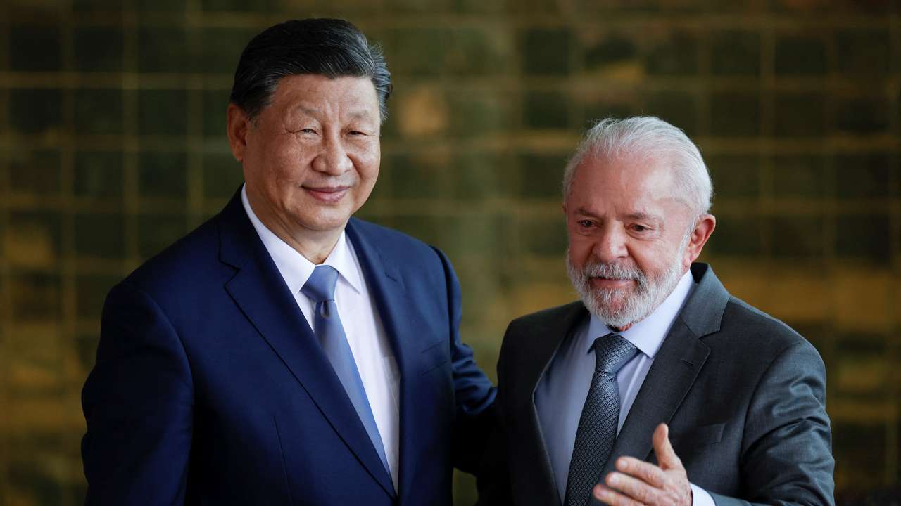 China's President Xi Jinping visits Brazil