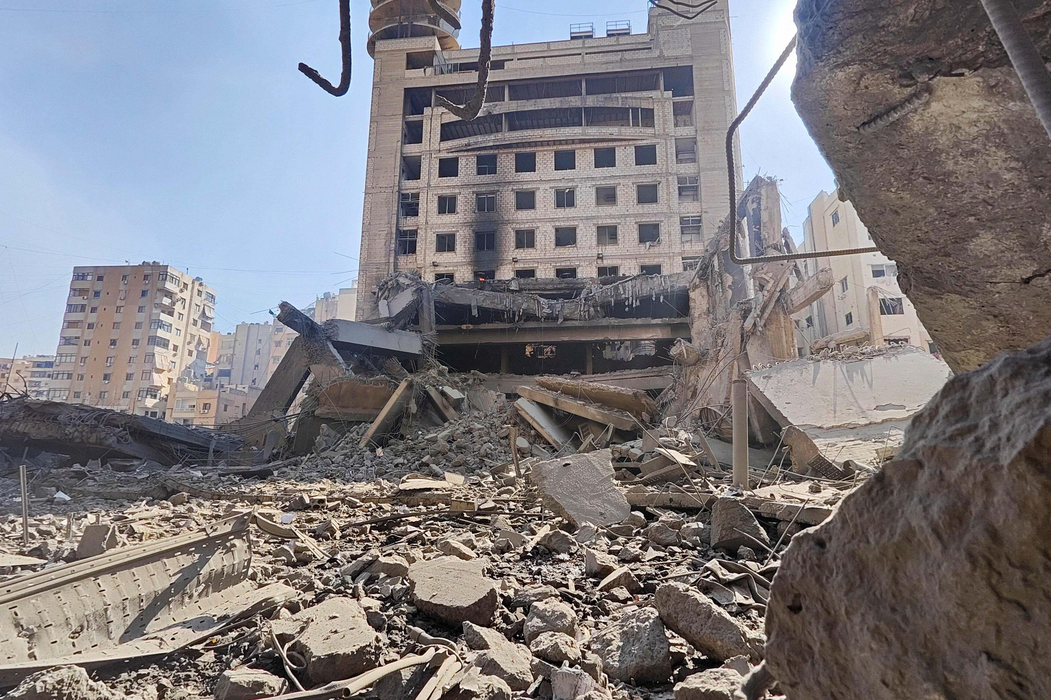 Escalation between Hezbollah and Israel, amid the U.S.-Israeli conflict with Iran, in Beirut