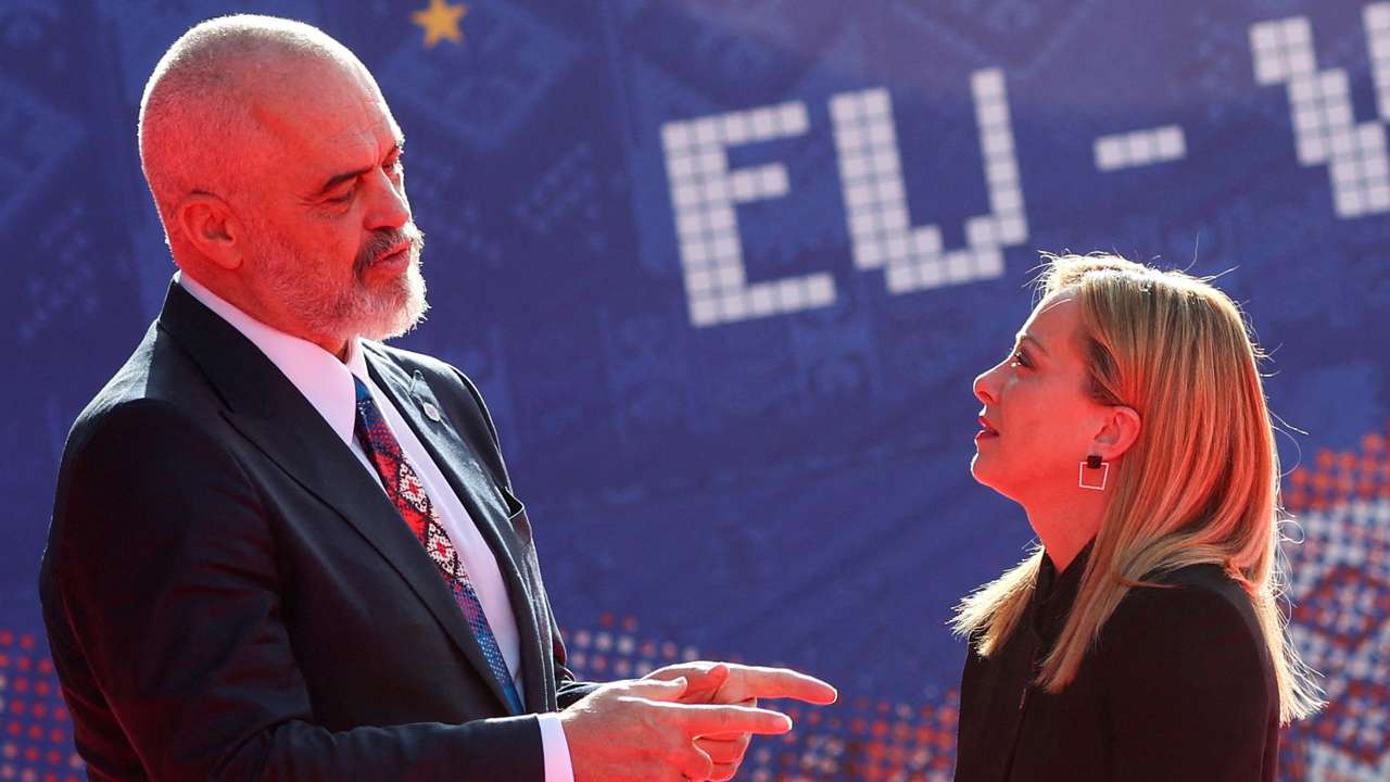 FILE PHOTO: EU-Western Balkans summit in Tirana