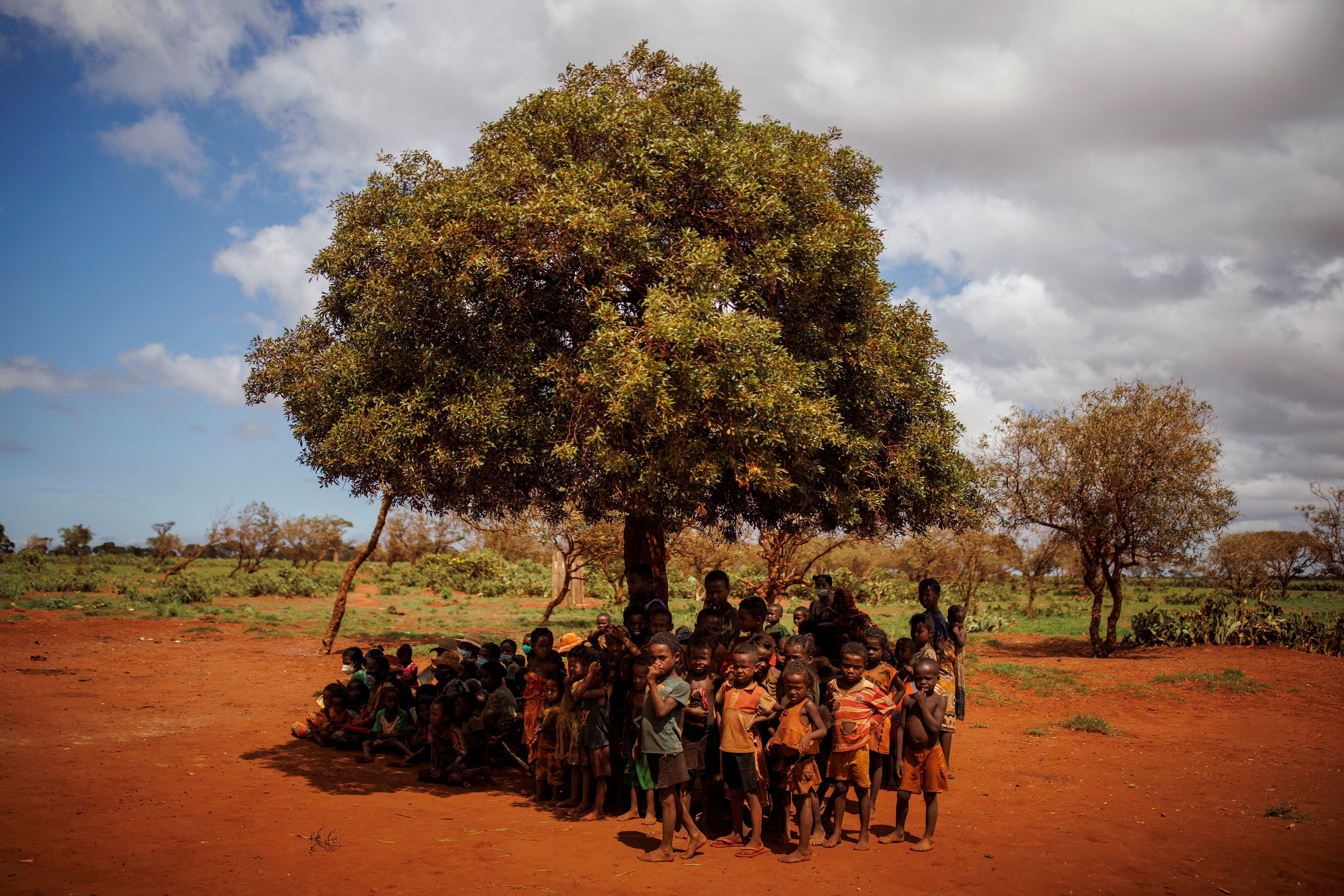 FILE PHOTO: A green island turns red: Madagascans struggle through long drought