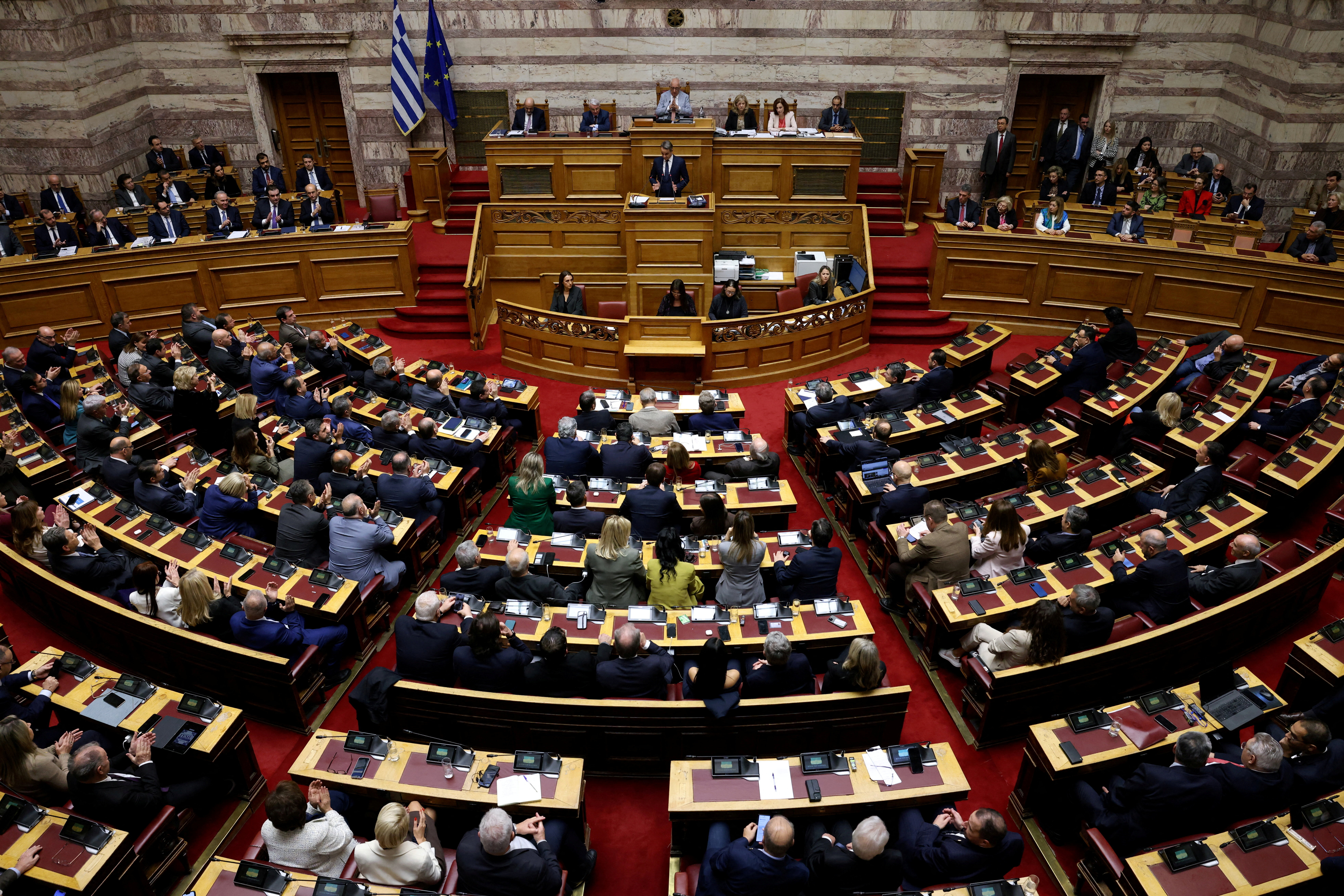 Greeks protest as parliament votes on 2026 budget