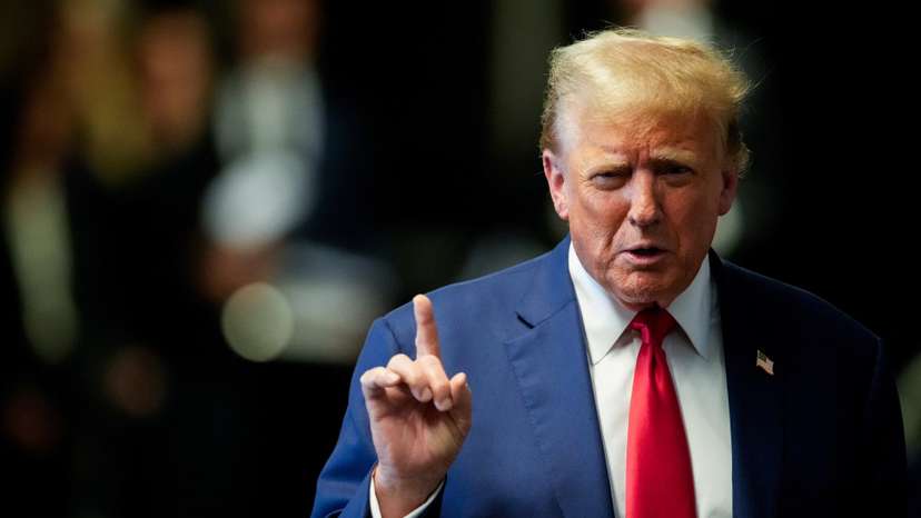 Former U.S. President Trump's criminal trial on charges of falsifying business records continues in New York