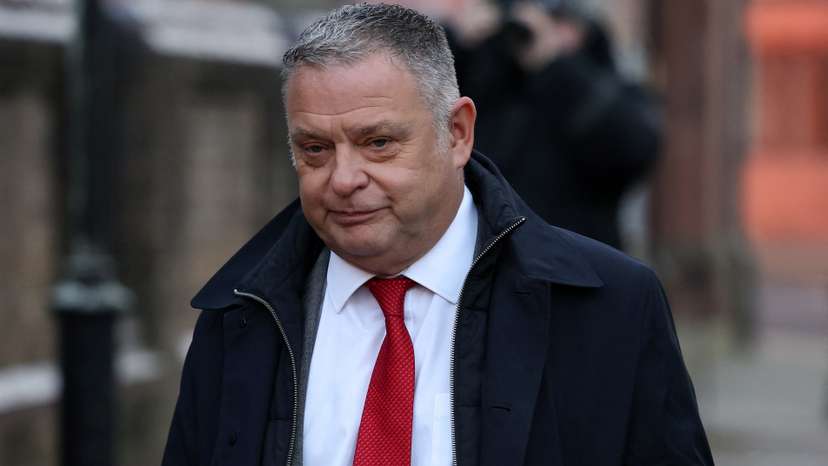 Suspended Labour MP Mike Amesbury attends court for assault charge, in Chester