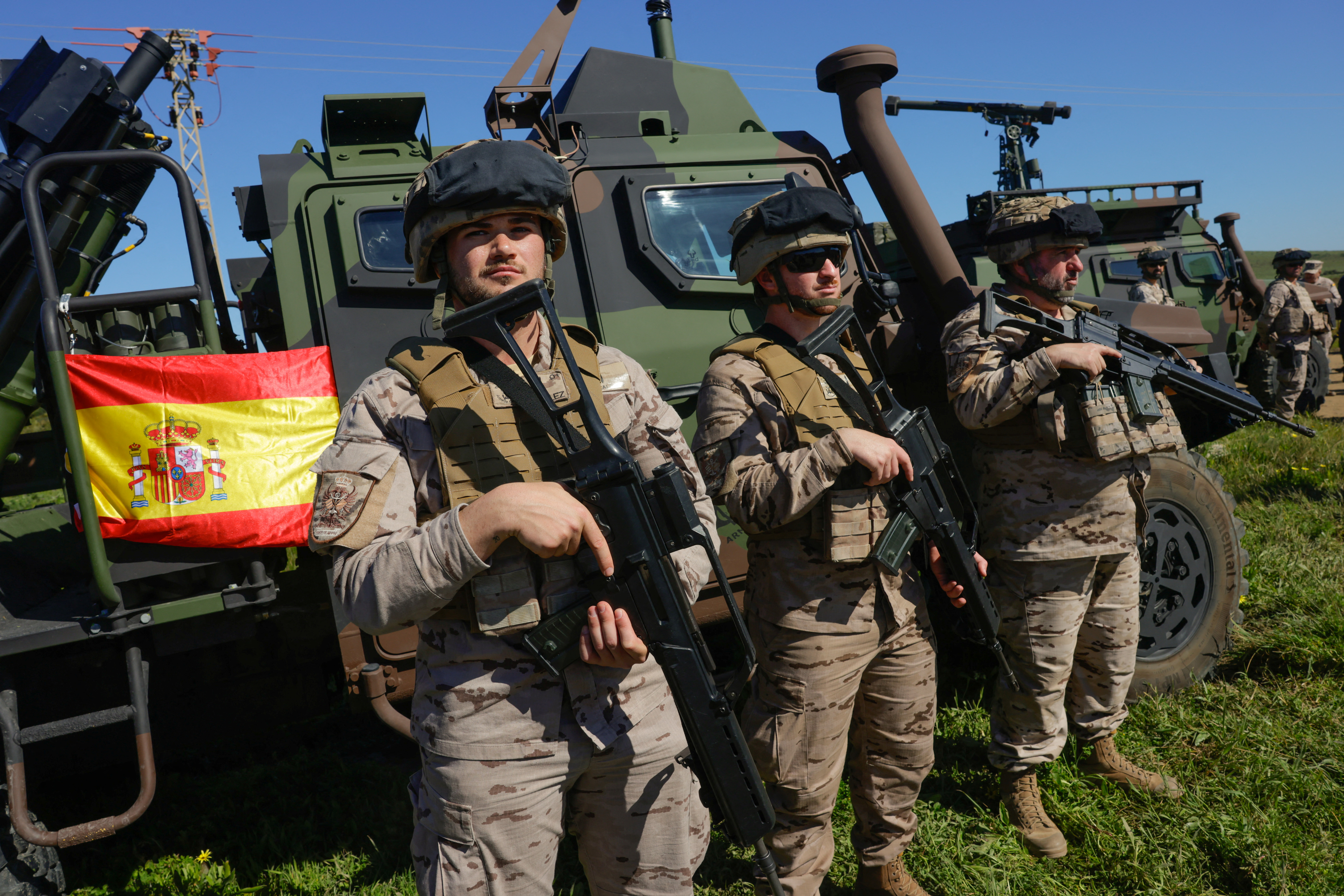 FILE PHOTO: Spain risks derailing NATO summit by resisting 5% defence spending goal