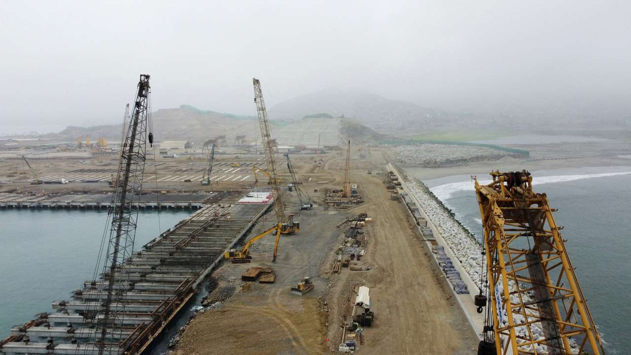 FILE PHOTO: China widens South America trade highway with Silk Road mega port