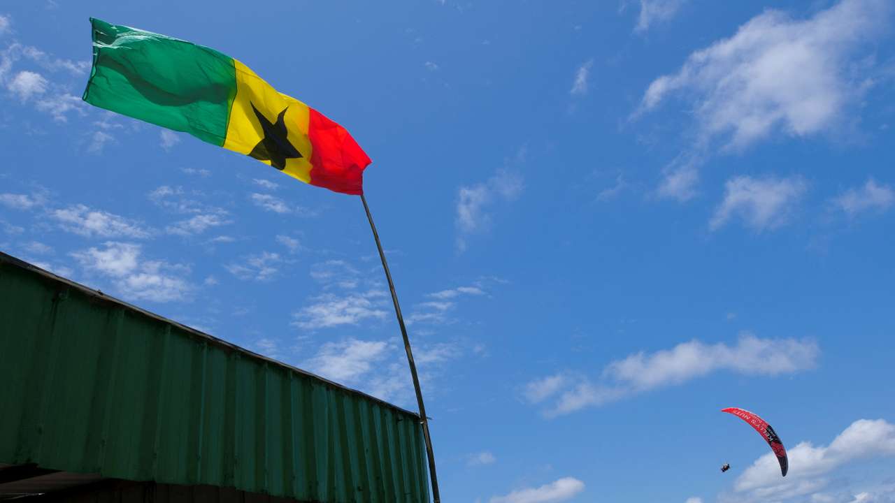 Annual Easter paragliding festival in Kwahu-Atibie