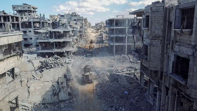 Gaza City, amid a ceasefire between Israel and Hamas
