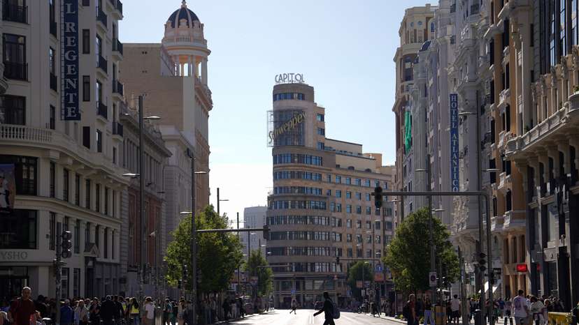 Power outage in Madrid