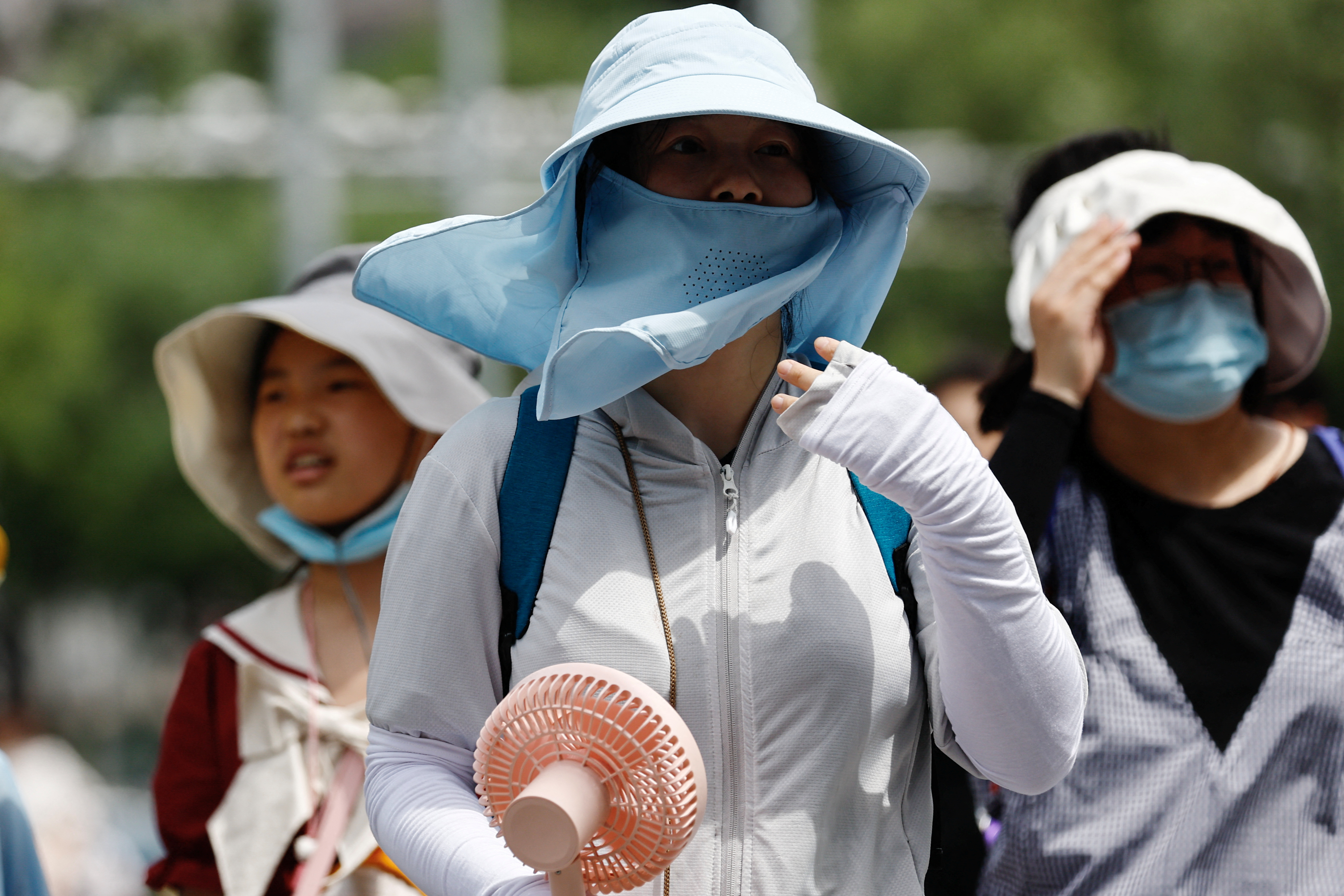 Heatwave in Beijing, China