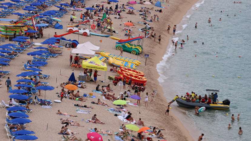 Spain's tourism boom leaves locals struggling to get to the beach