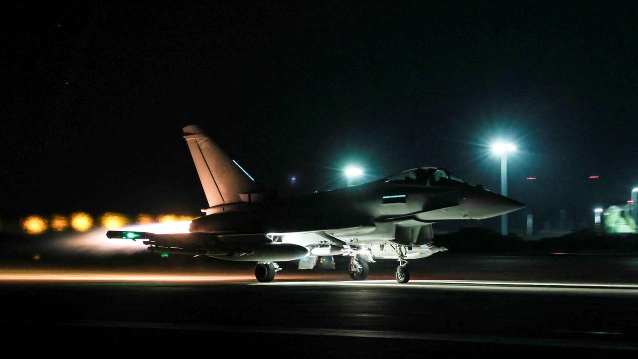 Royal Air Force conduct further strikes against Houthi targets in Yemen