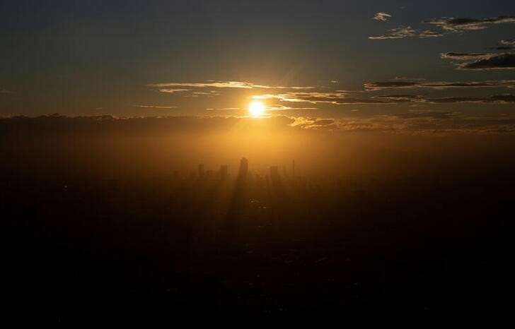Sunset from Tokyo Skytree