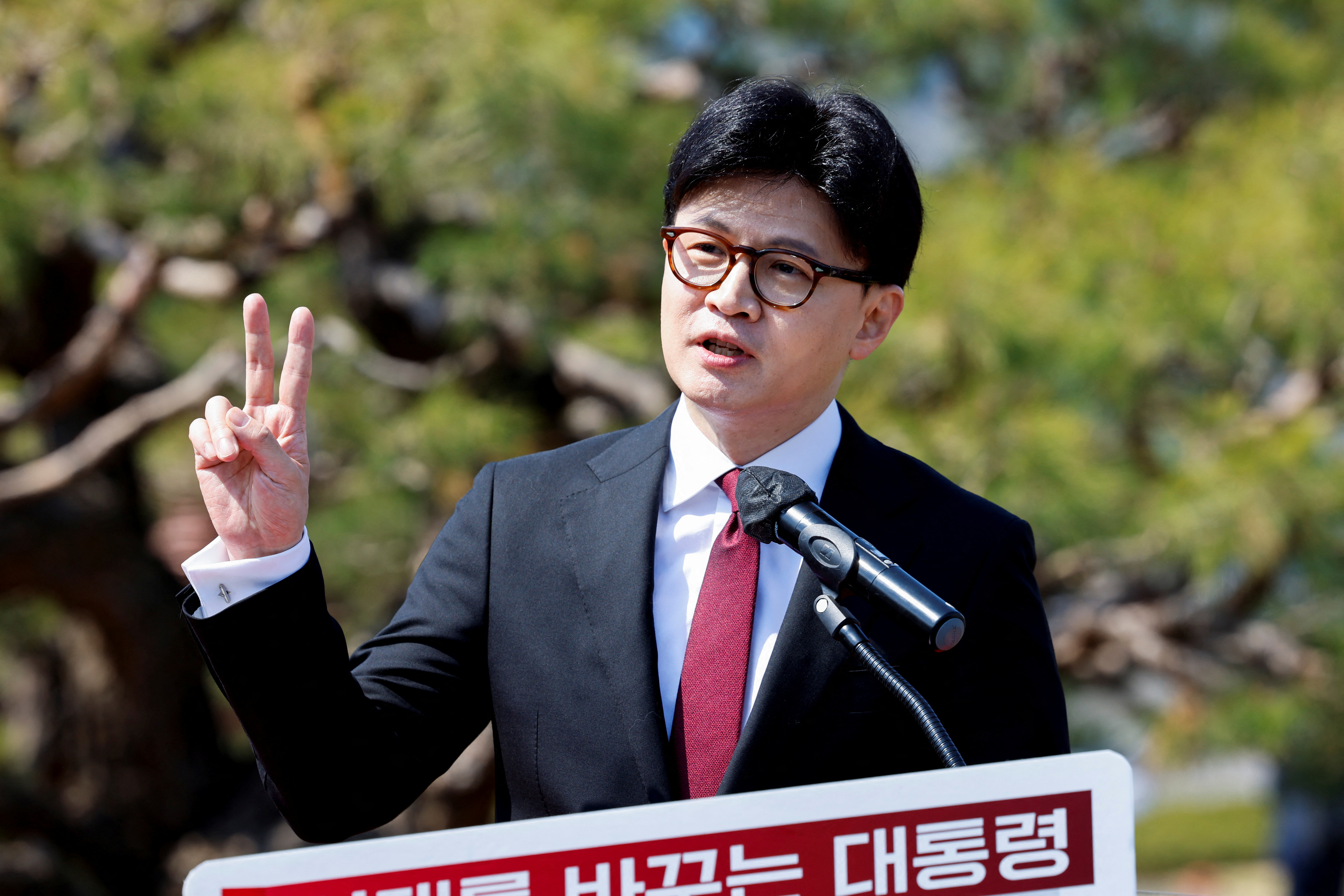 Han Dong-hoon announces he will run for the presidential election in Seoul
