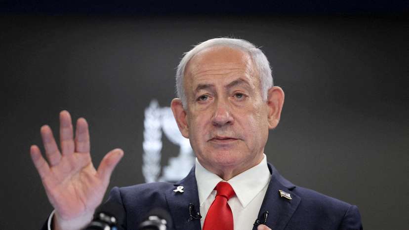 FILE PHOTO: Israeli Prime Minister Benjamin Netanyahu's press conference in Jerusalem