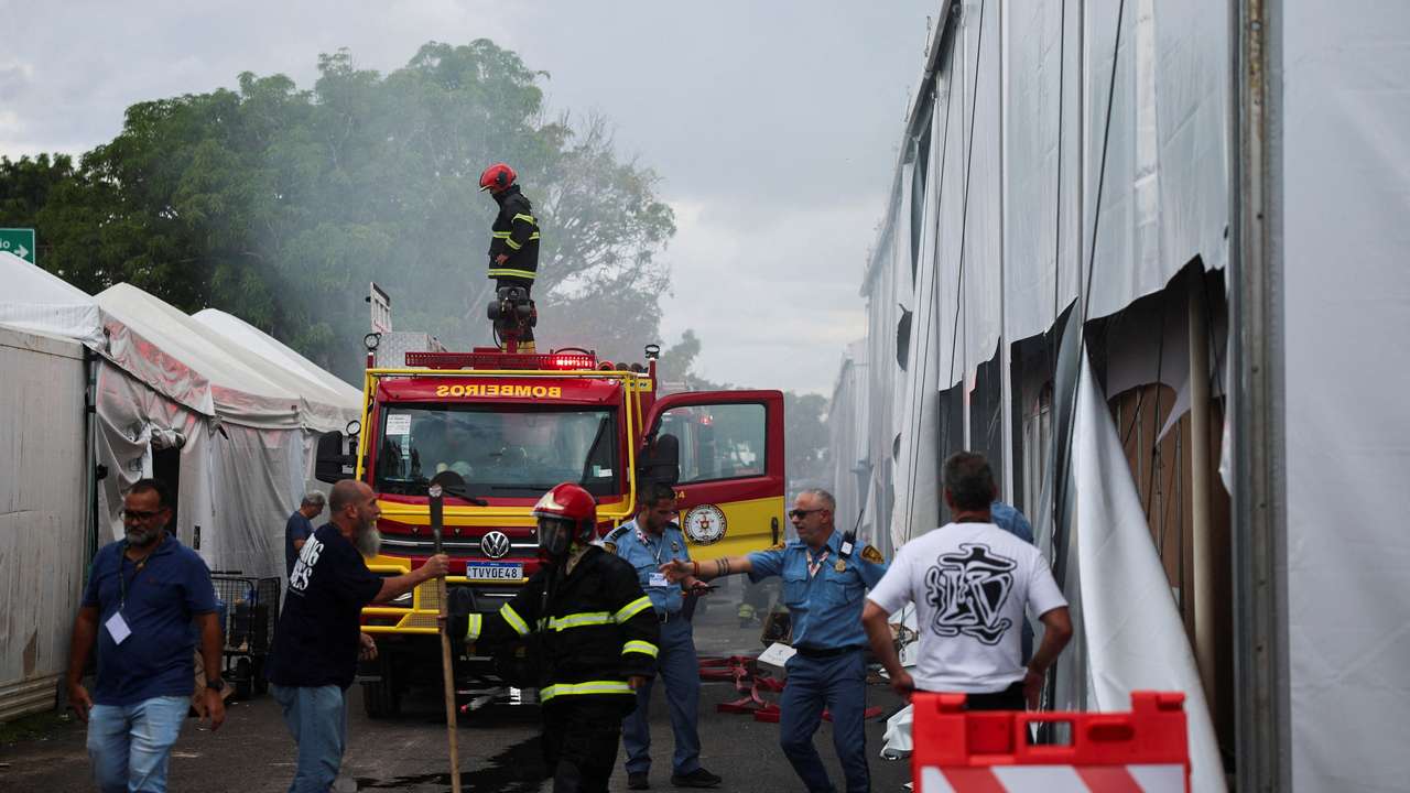 Protest during UN Climate Change Conference (COP30), in Belem