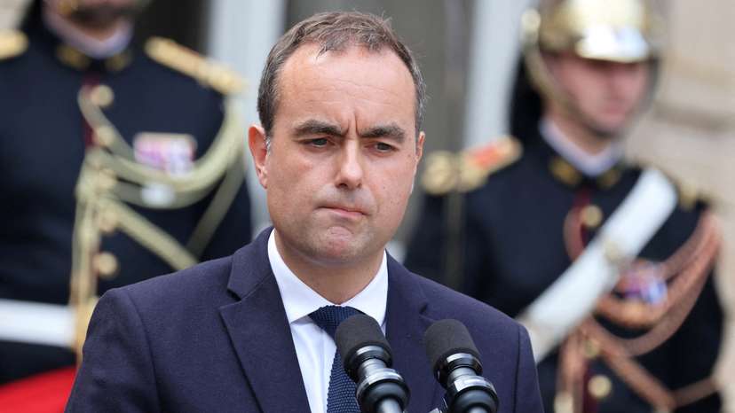 FILE PHOTO: Handover ceremony for France's newly appointed PM Lecornu in Paris