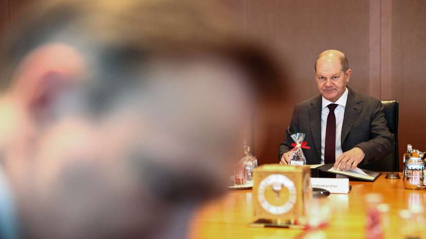 Weekly German cabinet meeting in Berlin