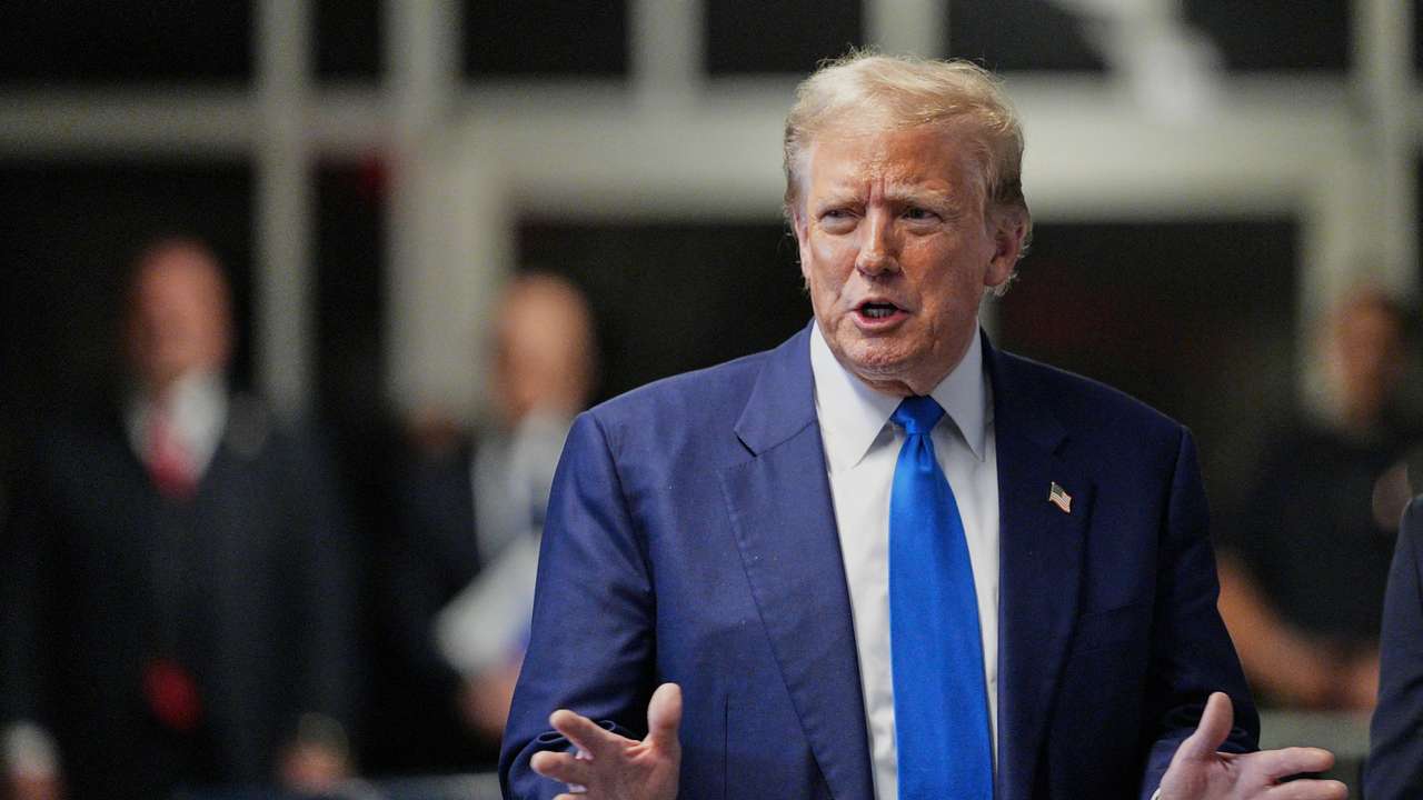 Former U.S. President Trump's criminal trial on charges of falsifying business records continues in New York