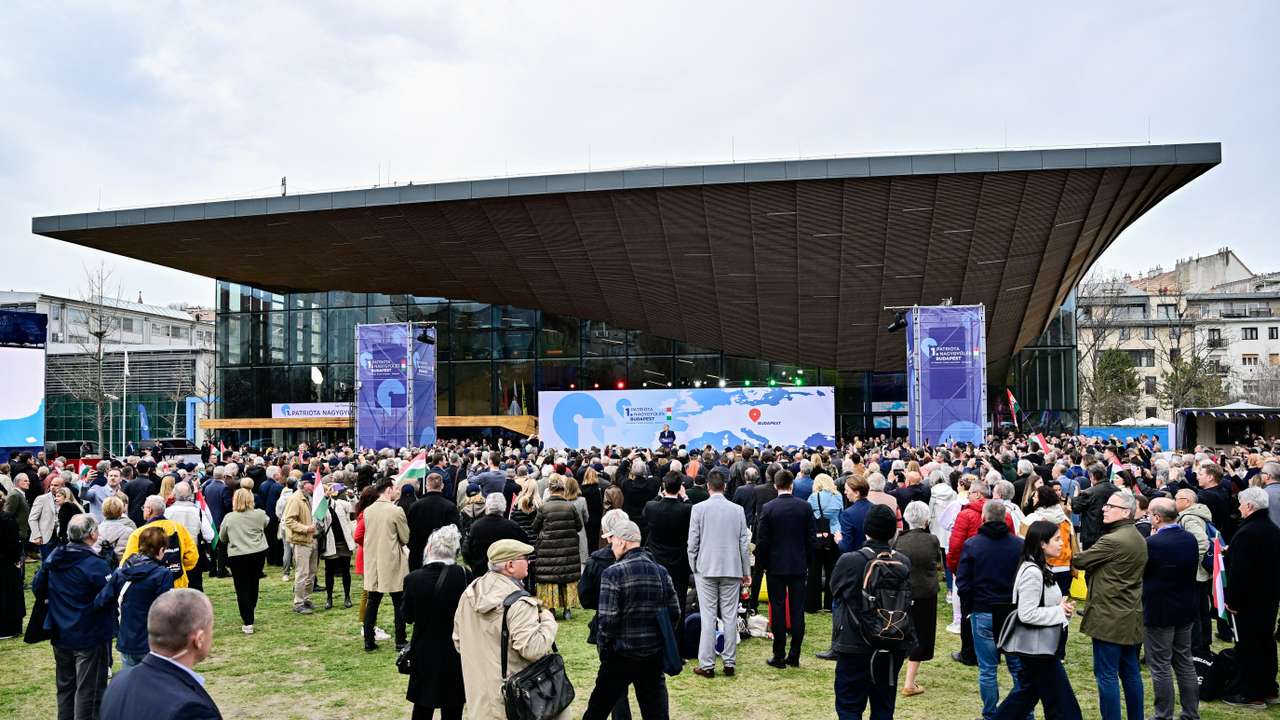 So-called "Patriots' Grand Assembly" of nationalist groups from Europe, in Budapest